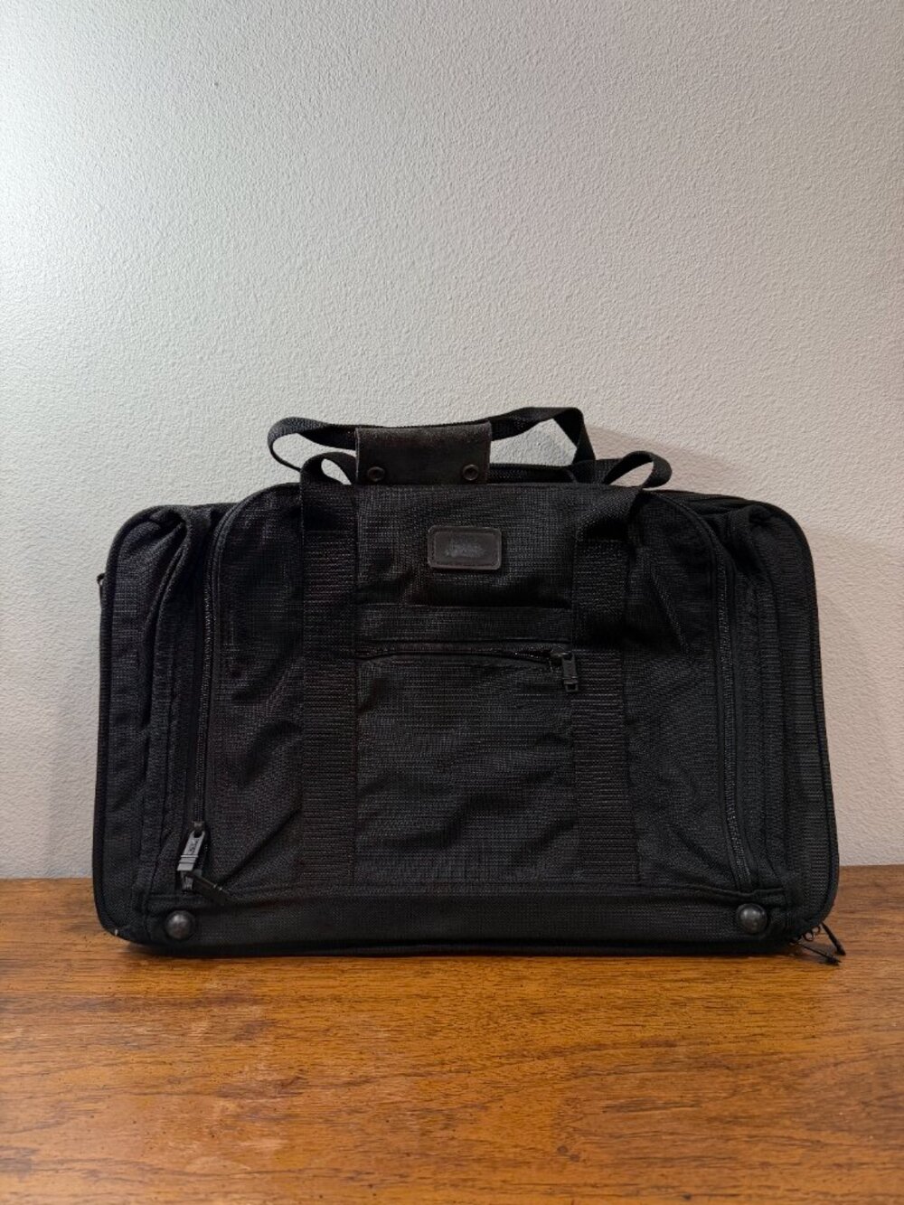TUMI Black Travel Garment Bag Carry On Luggage
